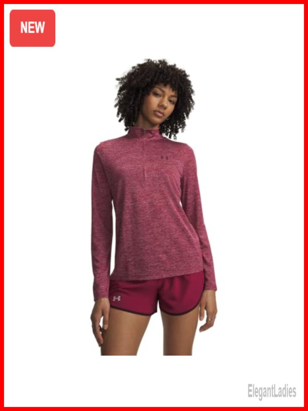 Under Armour Tech Twist Half Zip Pullover Sweater Activewear Recycled Polyester